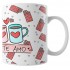 Caneca Te Amo Mais que Chocolate - Eu te Amo