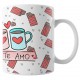 Caneca Te Amo Mais que Chocolate - Eu te Amo