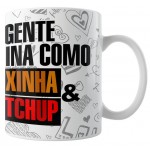 Caneca a Gente Combina Como Coxinha e Catchup