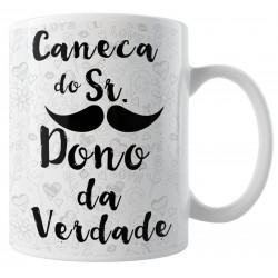 Caneca Namorados - Sr. Dono da Verdade