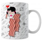 Caneca Você é o Bacon do Meu X-Bacon