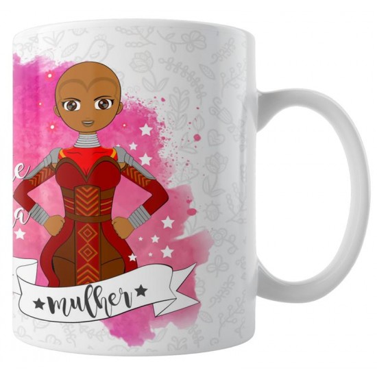 Caneca Lute Como Uma Mulher - Modelo 03