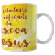 Caneca Jesus - Significado da Páscoa - Amarelo