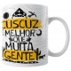 Caneca Amo Meu Nordeste - Cuscuz Melhor que Muita Gente - Modelo 04