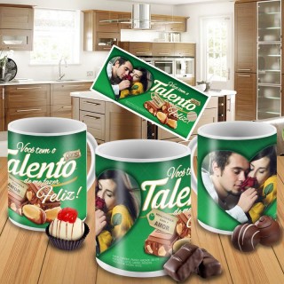 Caneca Talento com Foto