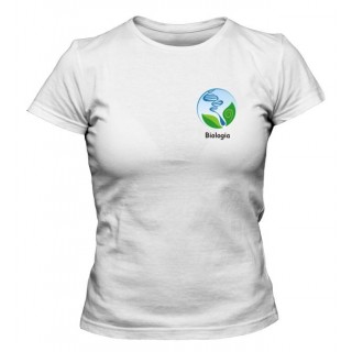 Camiseta Universitária Biologia Bordada