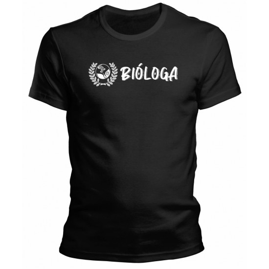 Camiseta Universitária Bióloga - Modelo 04