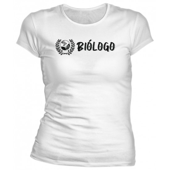 Camiseta Universitária Biólogo - Modelo 04