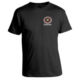 Camiseta Universitária Zootecnia Bordada