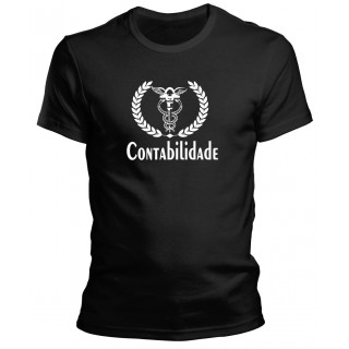 Camiseta Universitária Contabilidade - Modelo 03