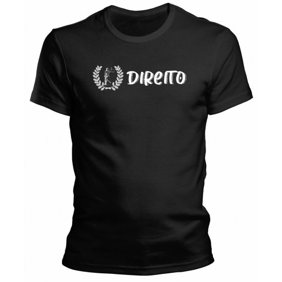 Camiseta Universitária Direito - Modelo 09