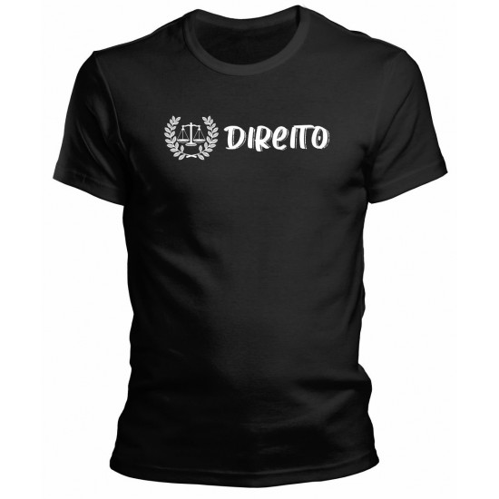 Camiseta Universitária Direito - Modelo 10