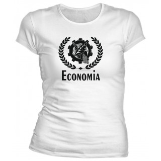 Camiseta Universitária Economia - Modelo 03