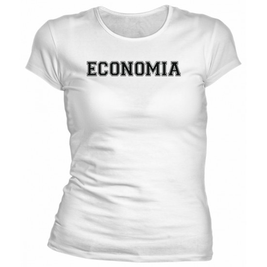 Camiseta Universitária Economia - Modelo 05