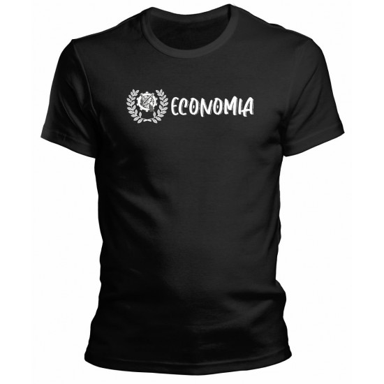 Camiseta Universitária Economia - Modelo 04