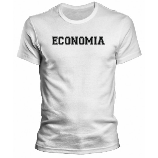 Camiseta Universitária Economia - Modelo 05