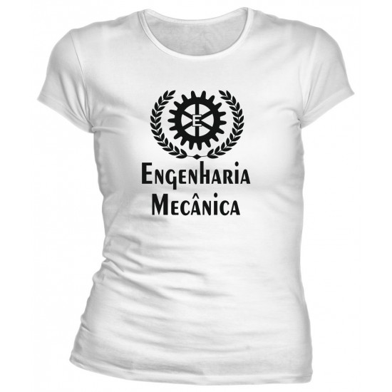 Camiseta Universitária Engenharia Mecânica - Modelo 04