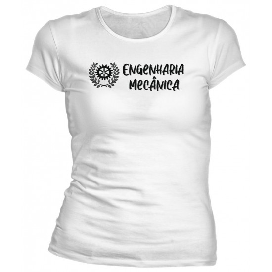 Camiseta Universitária Engenharia Mecânica - Modelo 05