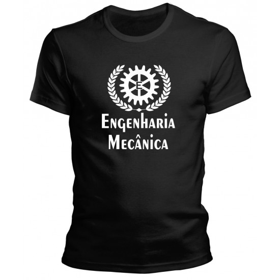 Camiseta Universitária Engenharia Mecânica - Modelo 04