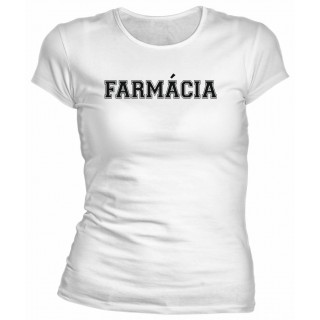 Camiseta Universitária Farmácia - Modelo 11