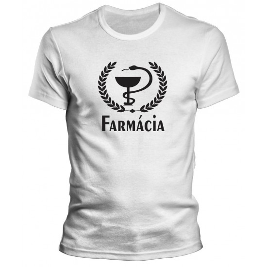 Camiseta Universitária Farmácia - Modelo 07