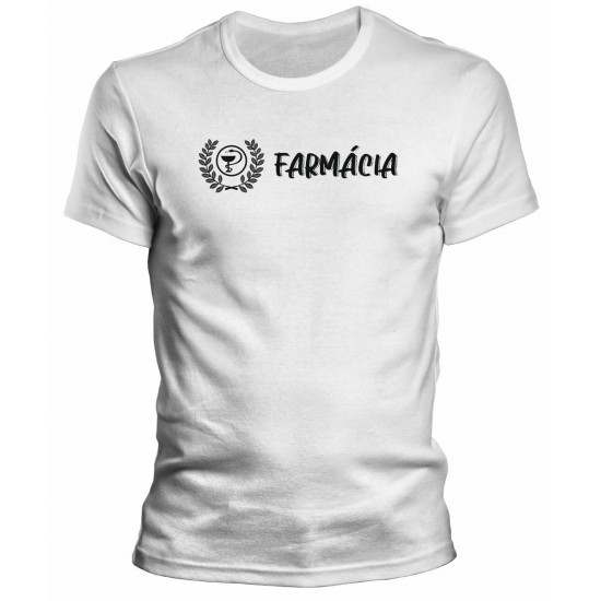 Camiseta Universitária Farmácia - Modelo 10