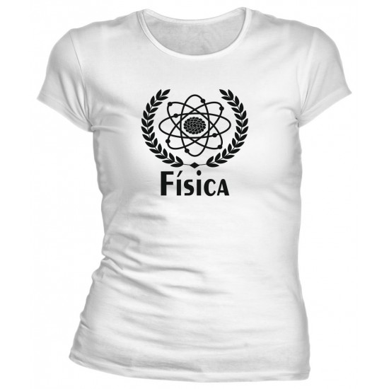 Camiseta Universitária Física - Modelo 03