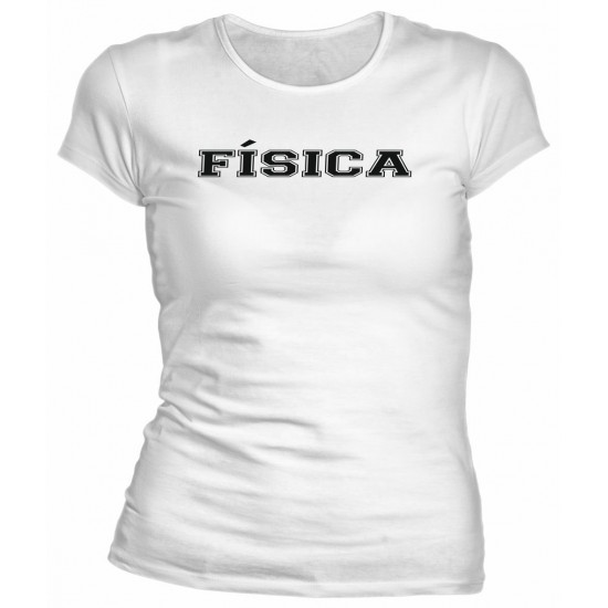 Camiseta Universitária Física - Modelo 05