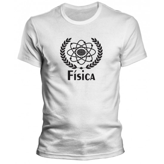 Camiseta Universitária Física - Modelo 03