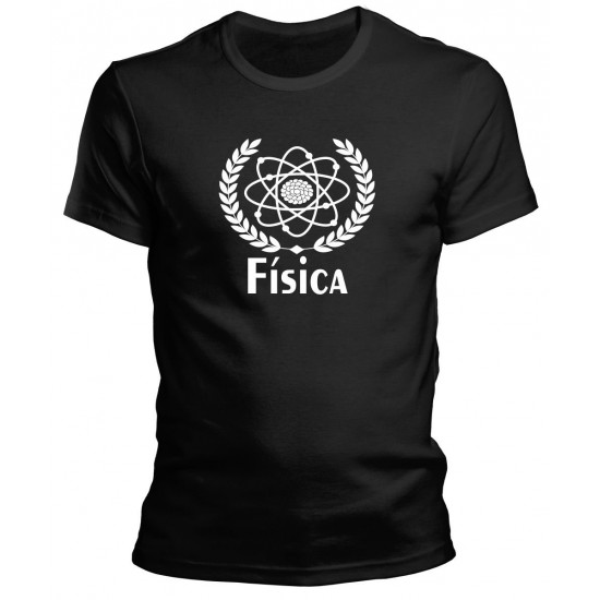 Camiseta Universitária Física - Modelo 03