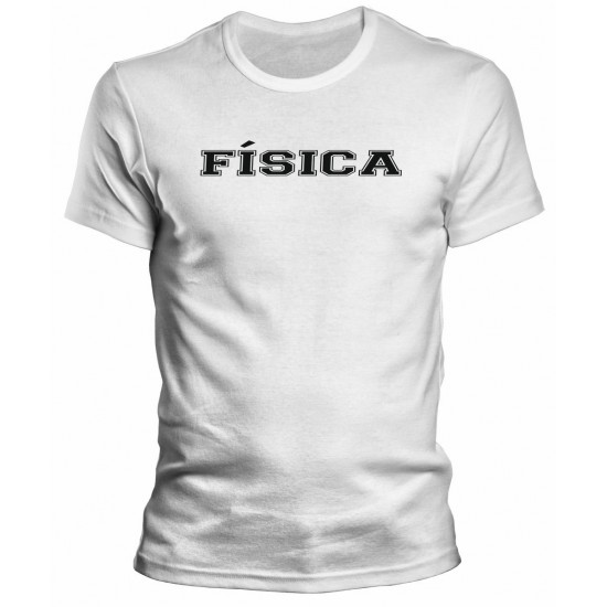 Camiseta Universitária Física - Modelo 05