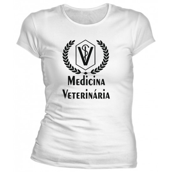 Camiseta Universitária Medicina Veterinária - Modelo 03