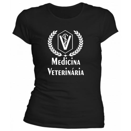 Camiseta Universitária Medicina Veterinária - Modelo 03