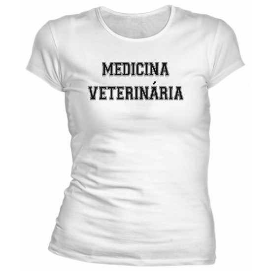 Camiseta Universitária Medicina Veterinária - Modelo 05