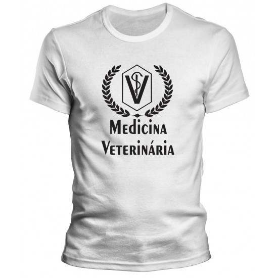 Camiseta Universitária Medicina Veterinária - Modelo 03