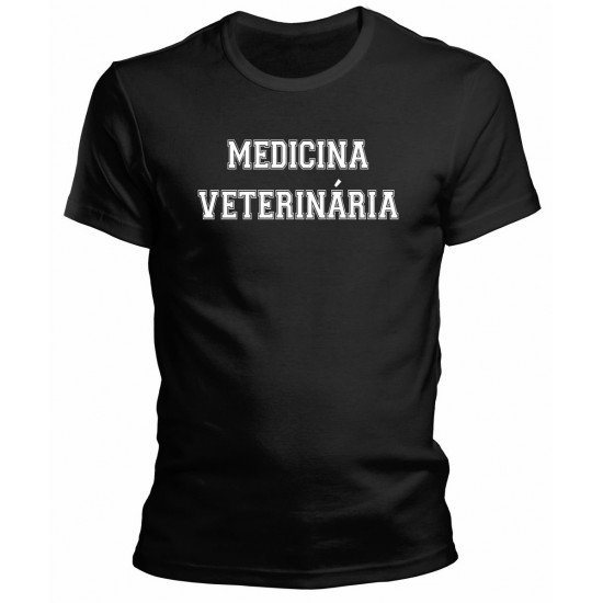 Camiseta Universitária Medicina Veterinária - Modelo 05