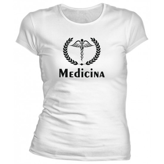 Camiseta Universitária Medicina - Modelo 13