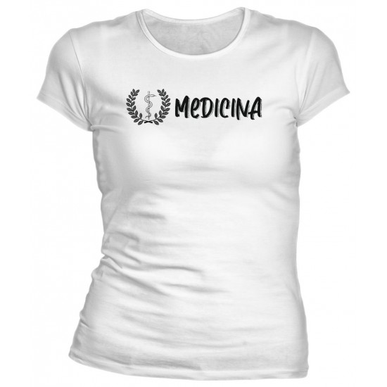 Camiseta Universitária Medicina - Modelo 14