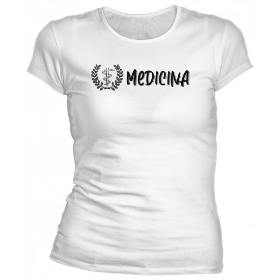 Camiseta Universitária Medicina - Modelo 18