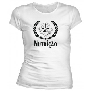 Camiseta Universitária Nutrição - Modelo 03