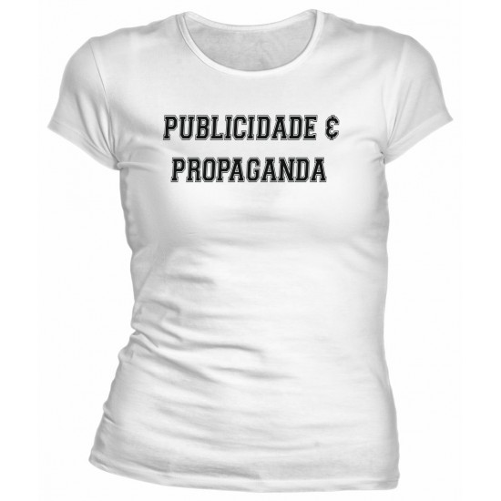 Camiseta Universitária Publicidade Propaganda - Modelo 05