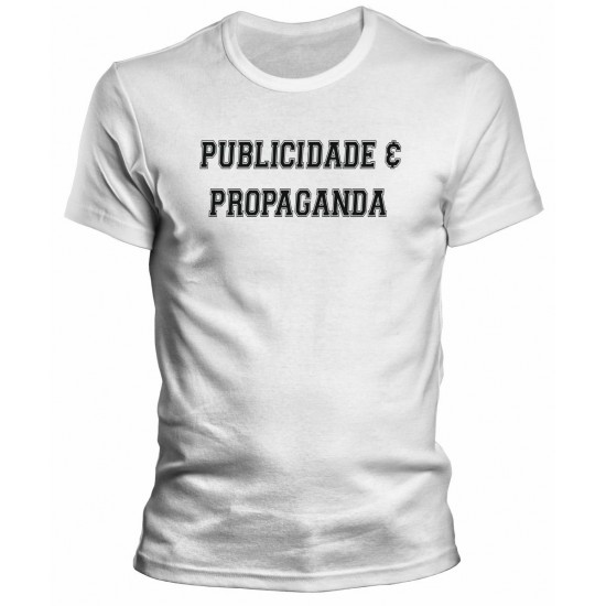 Camiseta Universitária Publicidade Propaganda - Modelo 05